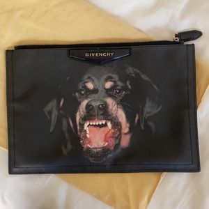 Givenchy
'Antigona' Rottweiler-print clutch